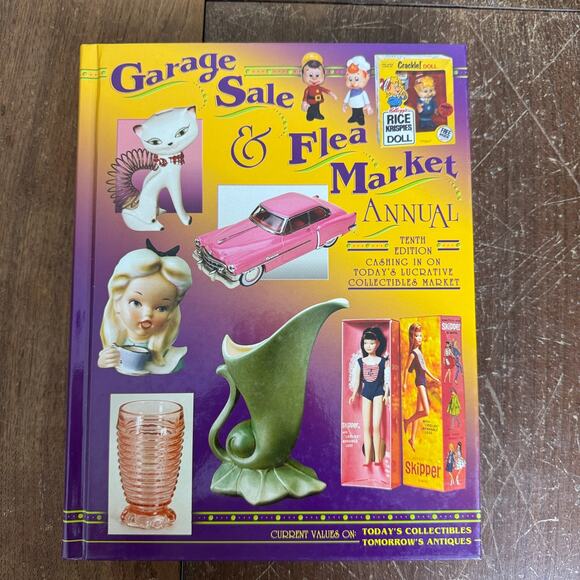 Garage Sales & Flea Market Annual 10th Edition pricing Identification Trend Book - Picture 1 of 13